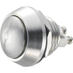 TRU COMPONENTS GQ12B-S tlačítko antivandal 48 V/DC 2 A 1x vyp/(zap) bez aretace IP65 1 ks