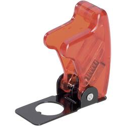 Ochranný klobouček SCI R17-10, R17-10B TRANSPARENT RED, červená