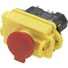 Elektromagnetický spínač TRU COMPONENTS KJD17B-16, 250 V/AC, 18 A, červená, žlutá, 1 ks