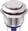 TRU COMPONENTS GQ19H-10/J/N, 701941 tlačítko antivandal, 19 mm, 48 V/DC, 2 A, 1 ks