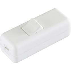 InterBär 8010-008.01 šňůrový spínač bílá 2x vyp/zap 10 A 1 ks