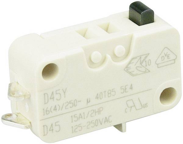 ZF D453-B8AA mikrospínač D453-B8AA 250 V/AC 16 A 1x zap/(zap) bez aretace 1 ks