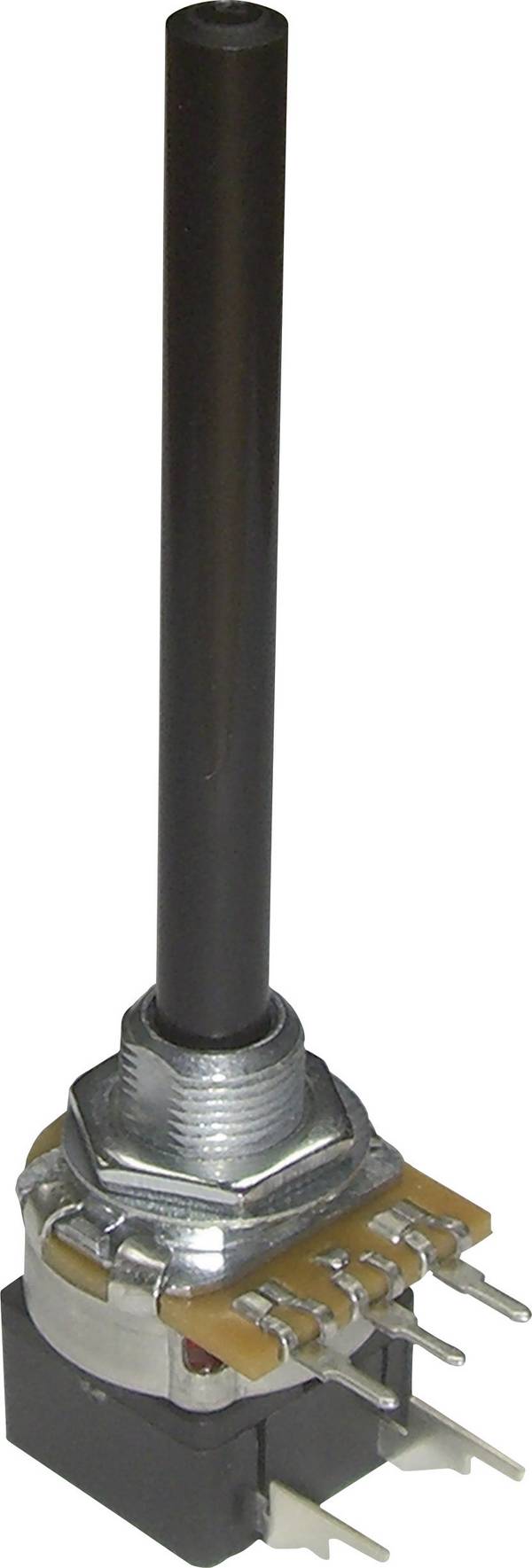 Potentiometer Service PC20BU/HS4 CEPS F1 L:65 B4,7K, 9817HS4 otočný potenciometr, se spínačem, Mono, 4.7 kΩ, 1 ks