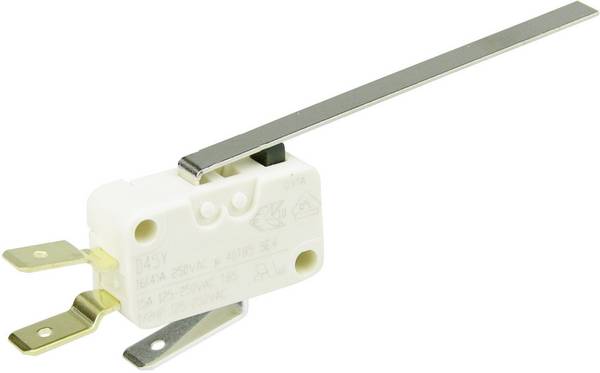 ZF D453-V3LL mikrospínač D453-V3LL 250 V/AC 16 A 1x zap/(zap) bez aretace 1 ks