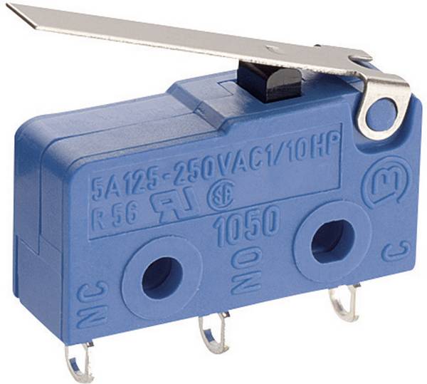Marquardt 01050.5502-00 mikrospínač 01050.5502-00 250 V/AC 5 A 1x zap/(zap) bez aretace 1 ks