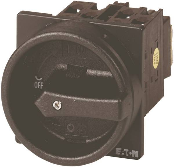 Eaton T0-2-1/EA/SVB-SW silový vypínač odblokovatelný 20 A 690 V 1 x 90 ° černá 1 ks