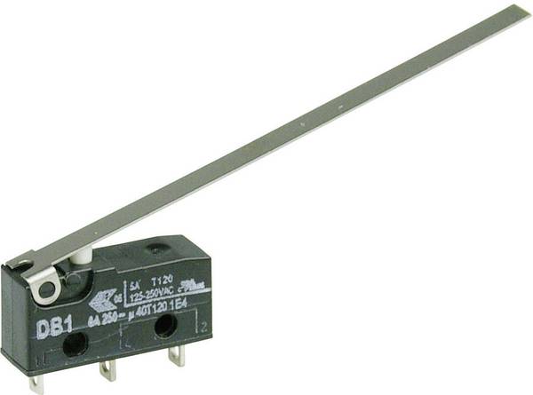 ZF DB1C-A1LD mikrospínač DB1C-A1LD 250 V/AC 6 A 1x zap/(zap) bez aretace 1 ks