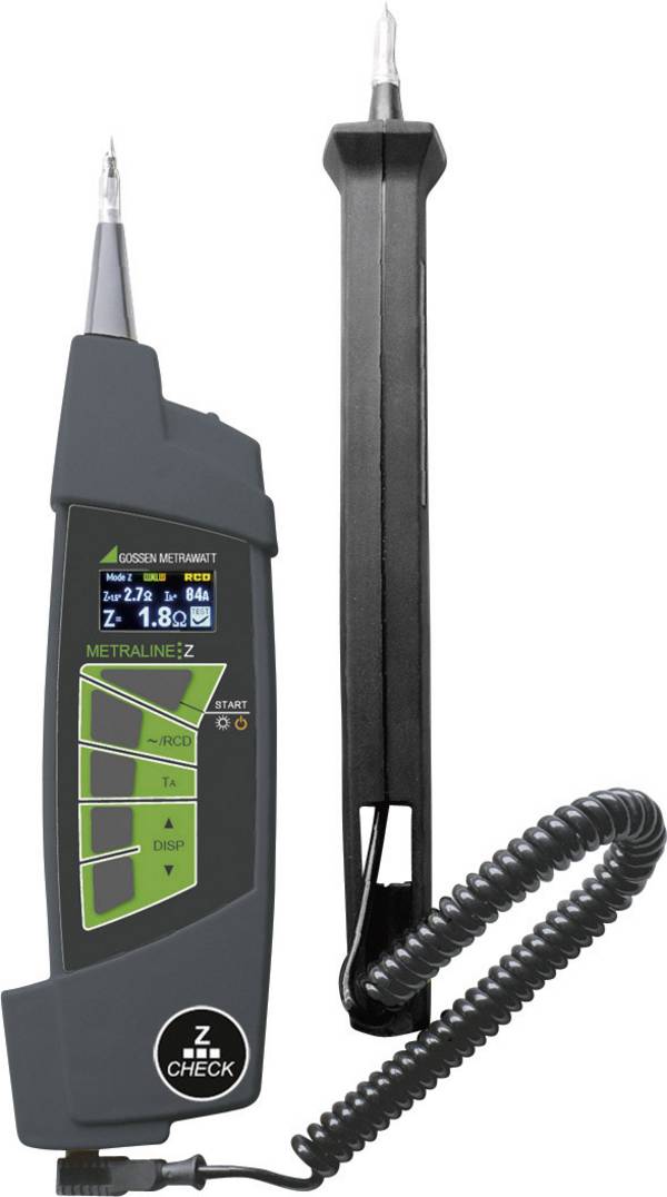 Gossen Metrawatt Metraline ZCHECK instalační tester, Norma VDE 0413, M507A