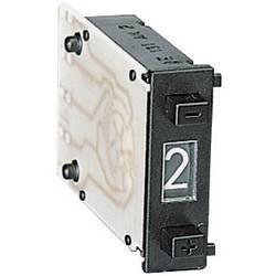 Dvoutlačítkový kódovací spínač Hartmann SMC-D-131-AK-2, 40 V DC/AC, 7,62 x 24 mm