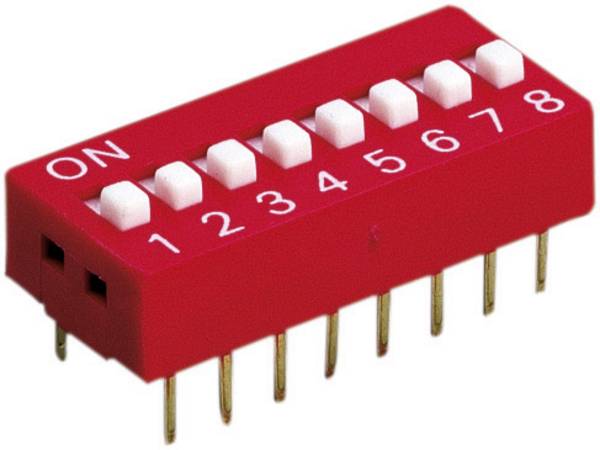 Diptronics  DS-06V  DS-06V  DIP spínač  Pólů 6  standardní  1 ks
