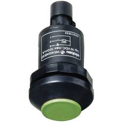 Tlačidlo Elobau 145000AB-GN, 48 V DC/AC, 0.5 A, čierna, červená, 1 ks