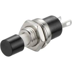Miniaturní tlačítko R13, 250 V/AC, 1,5 A, černá