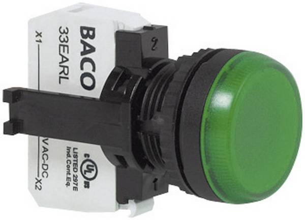 BACO L20SE20L signalizační světlo  s LED elementem zelená 24 V/DC, 24 V/AC 1 ks