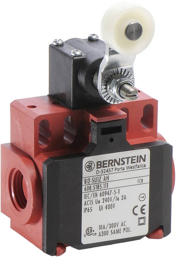 BERNSTEIN 6085135104 BI2-U1Z AH koncový spínač 240 V/AC 10 A ovládací páka s kladkou bez aretace IP65 1 ks