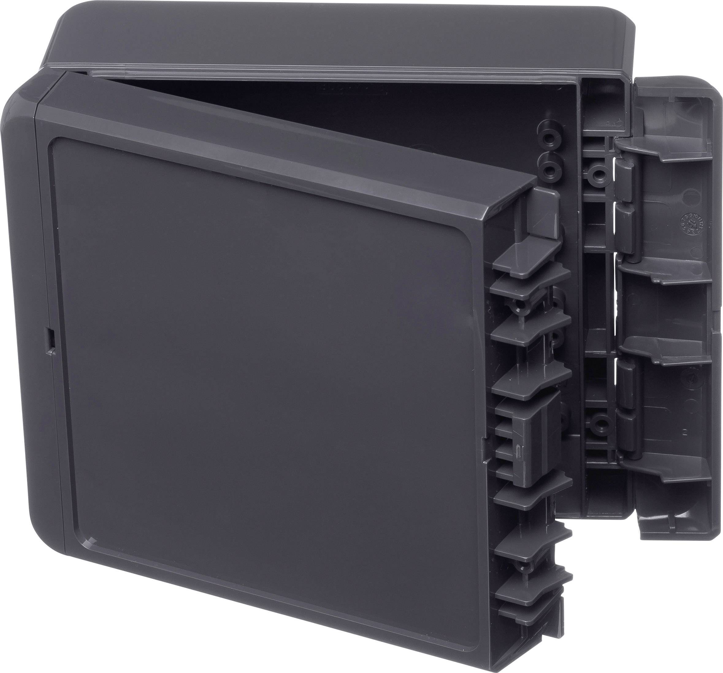 Bopla Bocube B 141306 ABS-7024 96033224 Průmyslová skříň 125 x 151 x 60 ABS šedá grafit (RAL 7024) 1 ks
