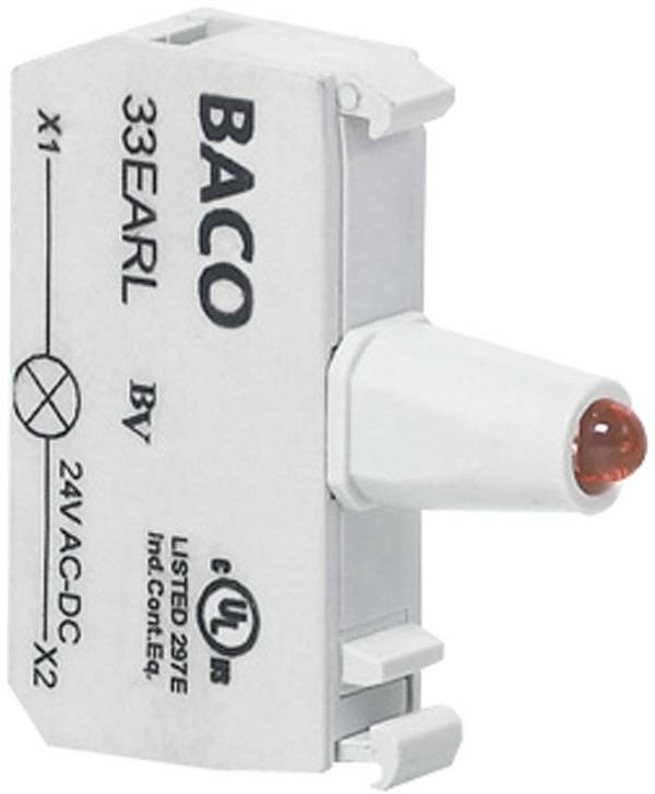 BACO BA33EAGL LED kontrolka   zelená  12 V/DC, 24 V/DC 1 ks