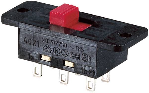 Marquardt 4021.0801 4021.0801 posuvný přepínač 250 V/AC 5 A 2x zap/zap IP40 1 ks