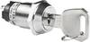 NKK Switches CKL12AFW01 CKL12AFW01 klíčový spínač 250 V/AC 3 A 1x zap/zap 1 x 90 ° 1 ks
