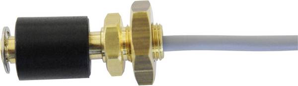 REED Electronics R1/8"-MO/S-L30-BU16-1mPVC 17814 hladinový spínač, 1 spínací kontakt, 1 rozpínací kontakt, 0.4 A, IP67