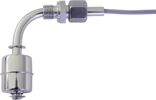 REED Electronics R1/4"/verst.-EO/S-L75/WI35-E27Z-1mPVC 17820 hladinový spínač, 1 spínací kontakt, 1 rozpínací kontakt, 0.4 A, IP67