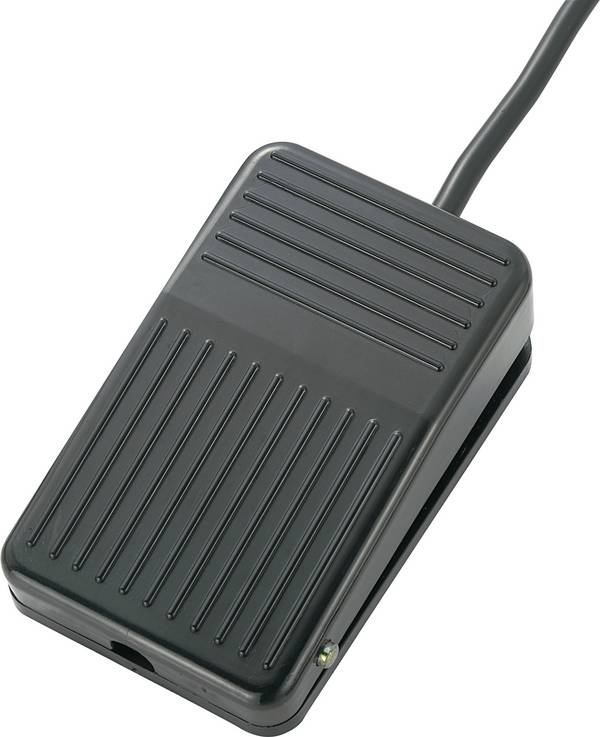 TRU COMPONENTS FS-01 nožní/ruční tlačítko 250 V/AC 10 A 1 pedál  1 rozpínací kontakt, 1 spínací kontakt  1 ks