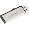 USB pamäť pre smartphone a tablet Intenso Mobile Line, 32 GB, USB 2.0, micro USB 2.0, strieborná