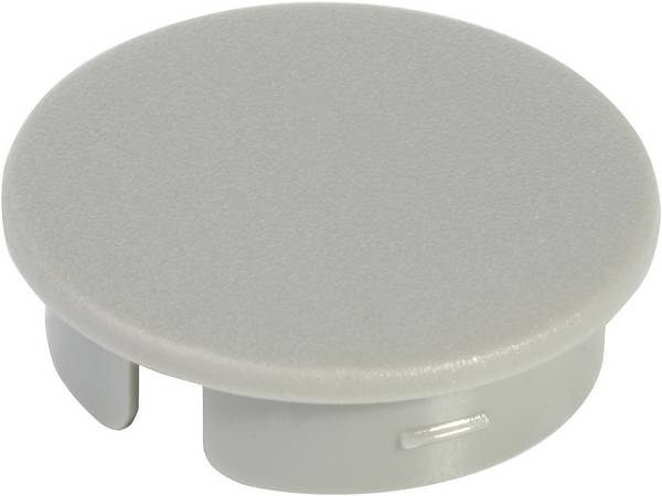 OKW A4116008 krytka knoflíku  šedá Vhodné pro (série tlačítek, koleček) kulaté tlačítko 16 mm 1 ks