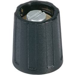 Otočný gombík OKW A2513060, (Ø x v) 13.5 mm x 15.5 mm, čierna, 1 ks