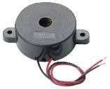 TRU COMPONENTS 717702 piezo bzučák Hlučnost: 102 dB Napětí: 9 V nepřerušovaný tón 1 ks