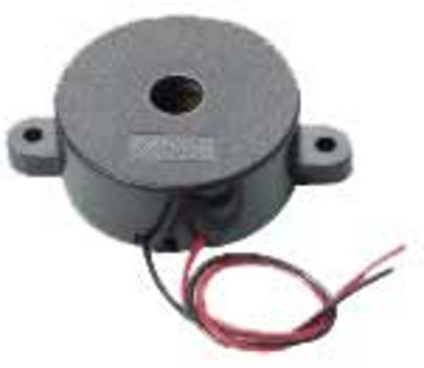 TRU COMPONENTS 1572183 piezo bzučák Hlučnost: 103 dB  Napětí: 9 V/DC střídavý tón 1 ks