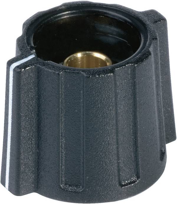 OKW  A2816060  A2816060  otočný knoflík    černá  (Ø x v) 16 mm x 15.5 mm  1 ks