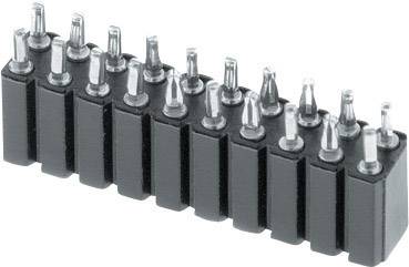 W & P Products precizní dutinková lišta Počet řádků: 2 Počet kontaktů v řadě: 3 153PF-006-2-50-00 1 ks