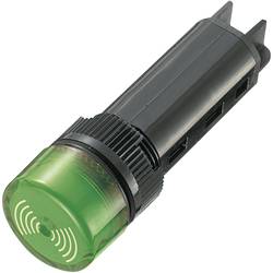 Sirénka / kontrolka 80 dB 230 V/AC, 16 mm, zelená