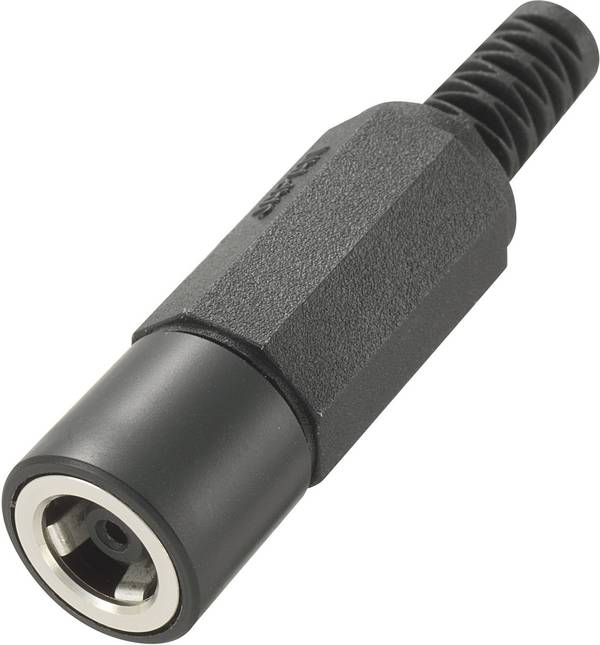 TRU COMPONENTS nízkonapěťový konektor zásuvka, rovná 4 mm 1.45 mm 1 ks