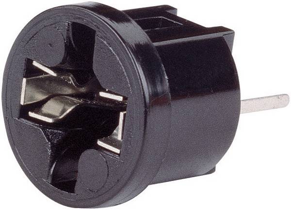 TRU COMPONENTS 1570137 objímka pro žárovku Připojení mini lampy (patice): W2.1x9.5d  připojení patice: pájecí kolík 1 ks