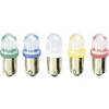 LED žárovka Barthelme 59091226 BA9s teplá bílá 12 V/DC, 12 V/AC