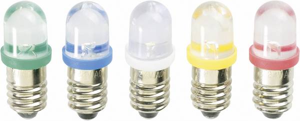 Barthelme 59101211 indikační LED červená   E10 12 V/DC, 12 V/AC
