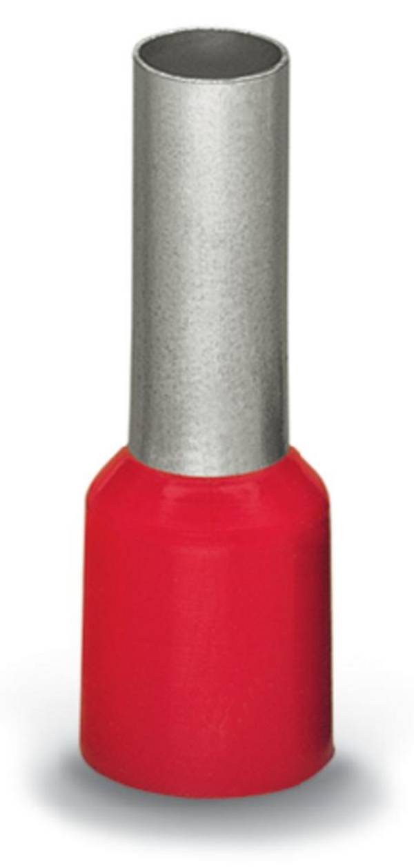 WAGO 216-209 dutinka 10 mm² částečná izolace červená 100 ks