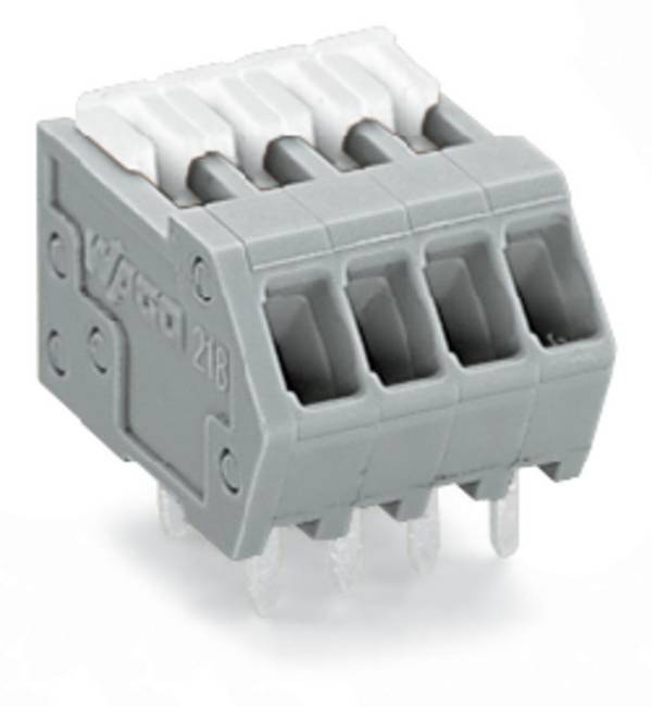 WAGO 218-502/000-006 pružinová svorkovnice 0.50 mm² Pólů 2 modrá 1000 ks