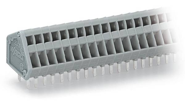 WAGO 233-107 pružinová svorkovnice 0.50 mm² Pólů 7 šedá 240 ks