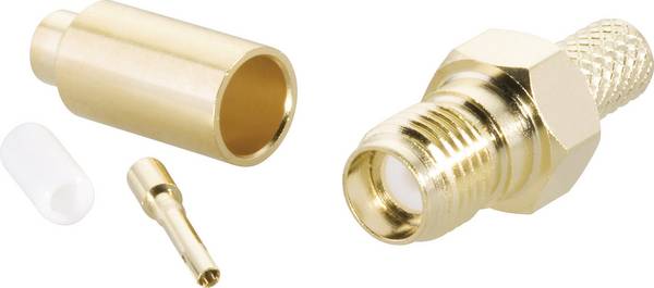 TRU COMPONENTS 1579288 SMA konektor zásuvka, rovná 1 ks