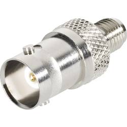 SMA zásuvka / BNC zásuvka BKL Electronic 0409043, 50 Ω, 5000 MΩ, adaptér rovný