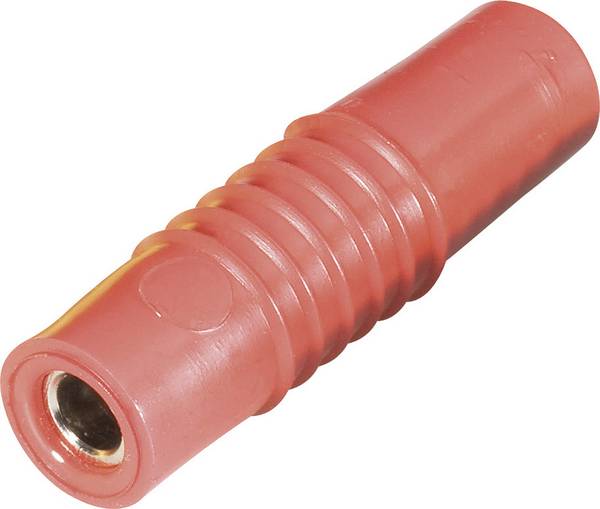 Schnepp KP 4000 L zdířka pro banánek zástrčka, rovná Ø pin: 4 mm červená 1 ks