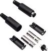 TRU COMPONENTS 1578798 mini DIN konektor zástrčka, rovná Pólů: 6 1 ks