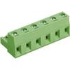 Zásuvkové púzdro na kábel PTR AKZ960/10-7.62 50960100021D, 74.20 mm, pólů 10, rozteč 7.62 mm, 1 ks