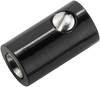 Kahlert Licht mini laboratorní zásuvka zásuvka, rovná Ø pin: 2.6 mm černá 1 ks