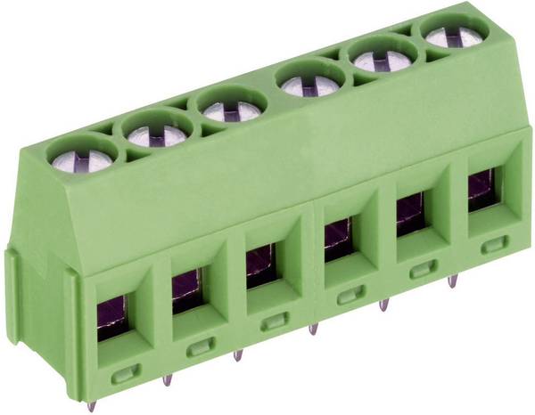 PTR Hartmann 50350100005D šroubová svorkovnice 1.50 mm² Pólů 10 zelená 1 ks
