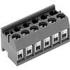 Skrutkovacia svorka PTR AK1350/4DS-3.5 51350040001G, 1.50 mm², Počet pinov 4, sivá, 1 ks