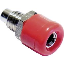 Mini laboratórna zásuvka Schnepp – zásuvka, vstavateľná vertikálna, Ø hrotu: 2.6 mm, modrá, 1 ks