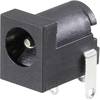 Conrad Components nízkonapěťový konektor zásuvka, vestavná horizontální 6.3 mm 2.5 mm 1 ks